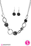 Paparazzi "Cave Creek" Black Necklace & Earring Set Paparazzi Jewelry