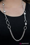 Paparazzi "Celebrity Gossip - Silver" necklace Paparazzi Jewelry