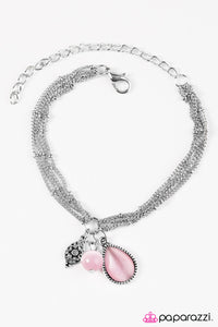 Paparazzi "Celestial Charm" Pink Bracelet Paparazzi Jewelry