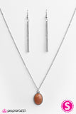 Paparazzi "Center Of The Earth - Orange" necklace Paparazzi Jewelry
