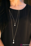 Paparazzi "Central SPARK - Gold" necklace Paparazzi Jewelry