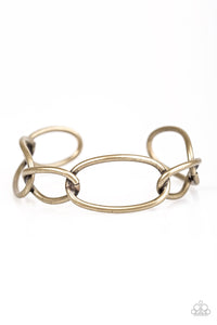 Paparazzi "CHAIN and Simple" Brass Bracelet Paparazzi Jewelry