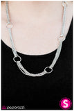 Paparazzi "Chain Lightning" Silver Necklace & Earring Set Paparazzi Jewelry