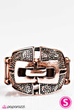 Paparazzi "Champion Buckle" Copper Ring Paparazzi Jewelry