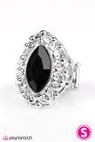 Paparazzi "Champion Sparkle" Black Ring Paparazzi Jewelry
