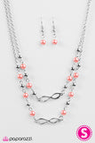 Paparazzi "Chance Of A Lifetime - Orange" necklace Paparazzi Jewelry