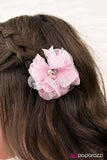 Paparazzi "Chantilly Lace" Pink Hair Clip Paparazzi Jewelry
