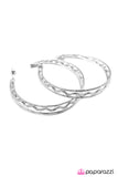 Paparazzi "Chasing Daylight - Silver" earring Paparazzi Jewelry