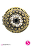 Paparazzi "Chasing The Sun - Brass" ring Paparazzi Jewelry