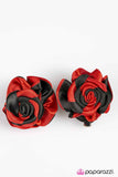 Paparazzi "Check This Out" Red Hair Clip Paparazzi Jewelry
