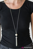 Paparazzi "Cheers To A New Year" White Necklace & Earring Set Paparazzi Jewelry