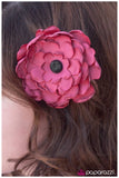 Paparazzi "Cheer Up, Charlie" Pink Hair Clip Paparazzi Jewelry