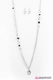 Paparazzi "Chicago Radiance" Blue Necklace & Earring Set Paparazzi Jewelry