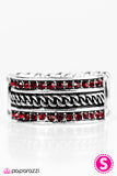 Paparazzi "Chicly Chicago" Red Ring Paparazzi Jewelry