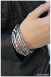 Paparazzi "Chill Out" Silver Bracelet Paparazzi Jewelry