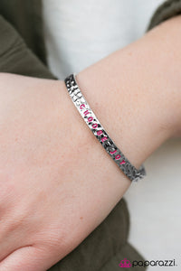 Paparazzi "Choose Joy" Pink Bracelet Paparazzi Jewelry