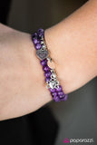 Paparazzi "Choose Love" Purple Bracelet Paparazzi Jewelry