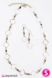 Paparazzi "City Block -Brass" necklace Paparazzi Jewelry