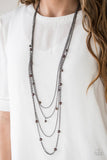 Paparazzi "City Cache - Black" necklace Paparazzi Jewelry