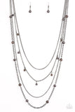 Paparazzi "City Cache - Black" necklace Paparazzi Jewelry