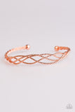Paparazzi "City Life - Copper" bracelet Paparazzi Jewelry