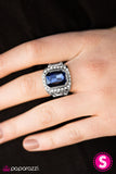 Paparazzi "City Royals - Blue Ring " ring Paparazzi Jewelry