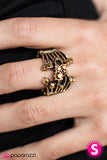 Paparazzi "City SPARK" Brass Ring Paparazzi Jewelry