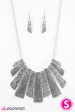 Paparazzi "CLAN Out! - Silver" necklace Paparazzi Jewelry