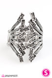 Paparazzi "Class and Clash - Silver" ring Paparazzi Jewelry
