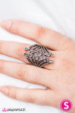 Paparazzi "Class and Clash - Silver" ring Paparazzi Jewelry