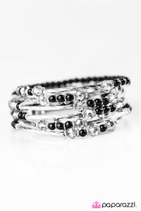 Paparazzi "Classically Cabaret" Black Bracelet Paparazzi Jewelry