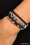 Paparazzi "Classically Cabaret" Black Bracelet Paparazzi Jewelry