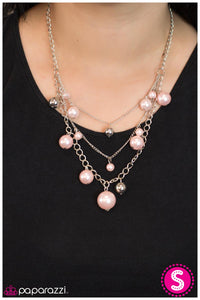 Paparazzi "Classically Captivating - Pink" necklace Paparazzi Jewelry