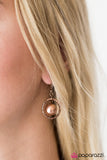 Paparazzi "Classic Girl" Copper Necklace & Earring Set Paparazzi Jewelry