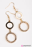 Paparazzi "Classy and Bubbly" Gold Earrings Paparazzi Jewelry