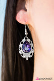 Paparazzi "Classy Casanova" Purple Earrings Paparazzi Jewelry