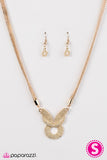 Paparazzi "Classy Cleopatra" Gold Necklace & Earring Set Paparazzi Jewelry