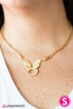 Paparazzi "Classy Cleopatra" Gold Necklace & Earring Set Paparazzi Jewelry