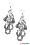 Paparazzi "Climbing the Social Ladder" Black Earrings Paparazzi Jewelry