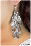 Paparazzi "Climbing the Social Ladder" Black Earrings Paparazzi Jewelry