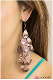 Paparazzi "Climbing The Social Ladder" Copper Earrings Paparazzi Jewelry