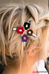 Paparazzi "Close Knit" Multi 024XX Hair Clip Paparazzi Jewelry