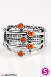 Paparazzi "Close Ranks" Orange Ring Paparazzi Jewelry