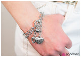 Paparazzi "Close to My Heart" Silver Bracelet Paparazzi Jewelry