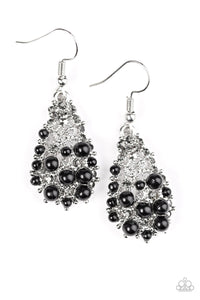 Paparazzi "Coastal Cache" Black Earrings Paparazzi Jewelry