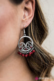 Paparazzi "Coast View" Red Earrings Paparazzi Jewelry