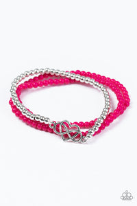 Paparazzi "Collect Moments" Pink Bracelet Paparazzi Jewelry