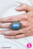 Paparazzi "Color Blast - Blue" ring Paparazzi Jewelry