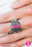 Paparazzi "Color Burst - Pink" ring Paparazzi Jewelry