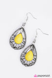 Paparazzi "Colorcopia" Yellow Earrings Paparazzi Jewelry